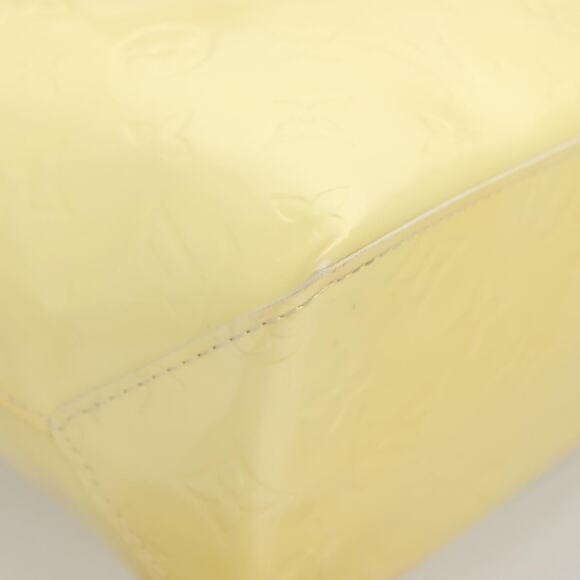 LOUIS VUITTON Monogram Vernis Reade PM Hand Bag Perle M91336 - Picture 9 of 16